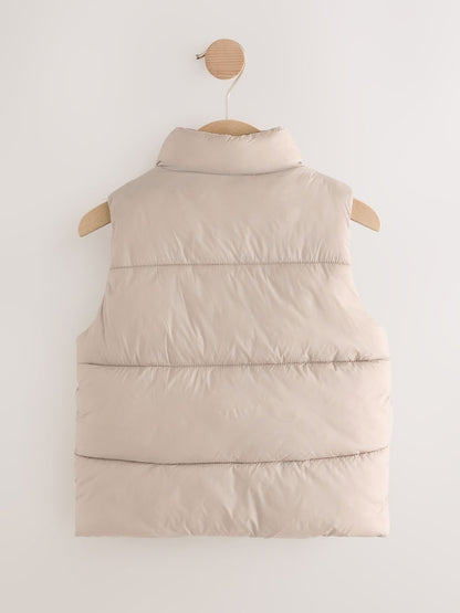 Neutral Padded Gilet (3mths-10yrs)