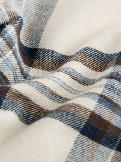 Blue/Ecru Long Sleeve Character Shirt (3mths-7yrs)