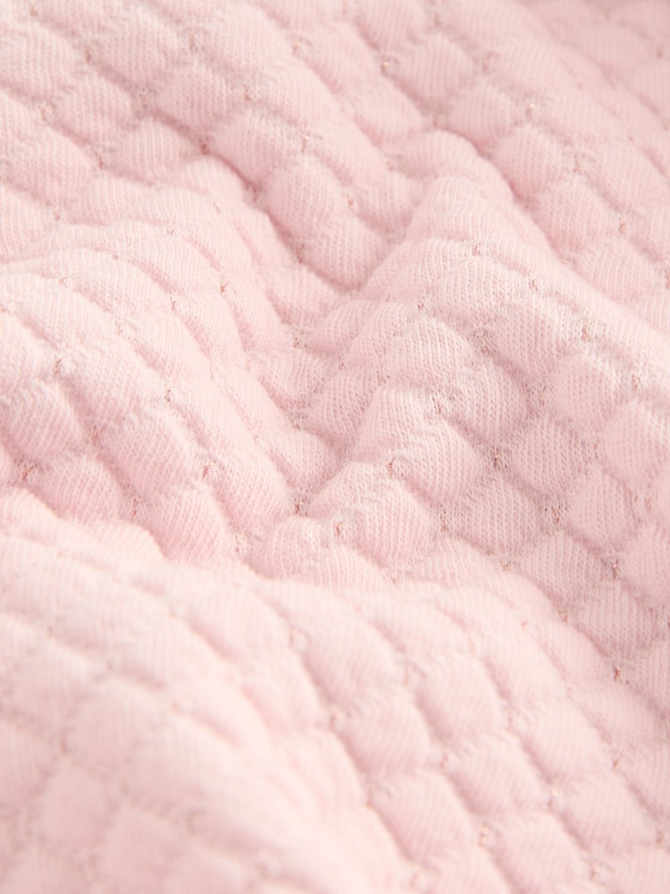 Baker by Ted Baker Lurex Quilted Hooded Jacket