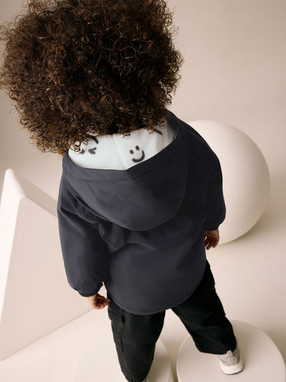 Black Shower Resistant Coat (3mths-7yrs)