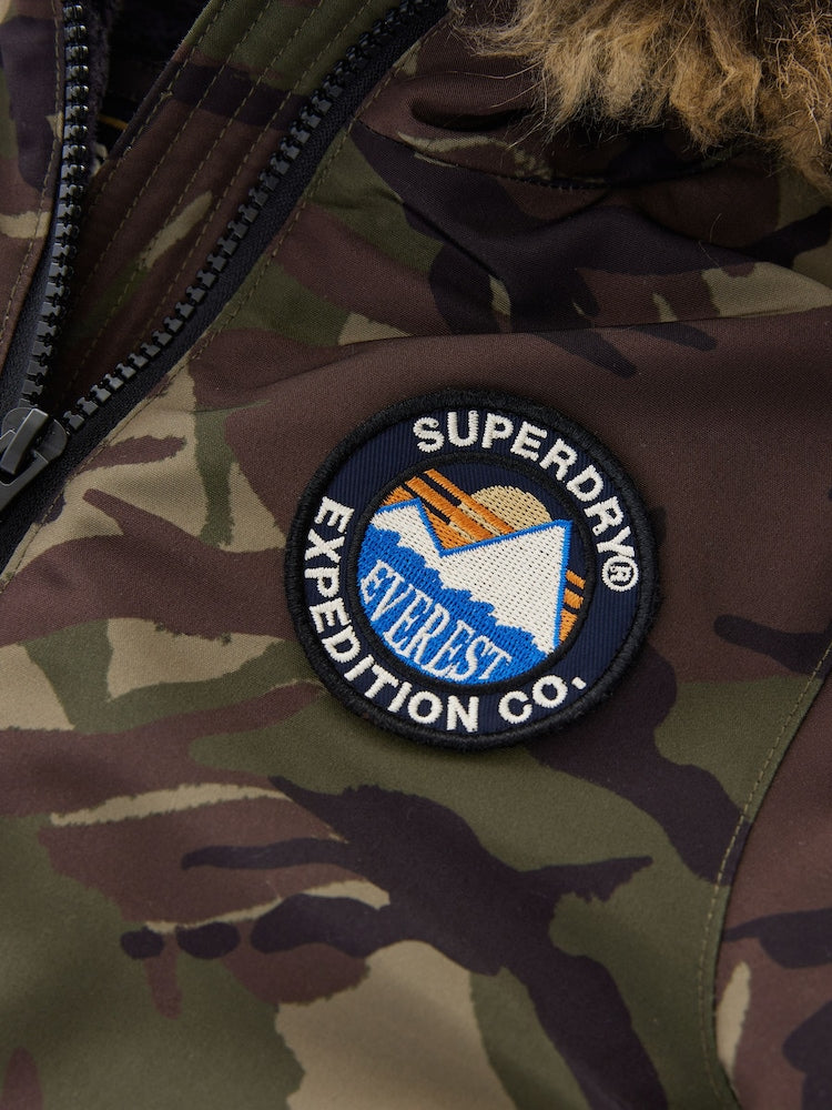 Superdry Camouflage Everest Snowsuit