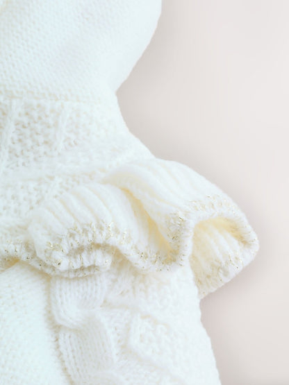 Baker by Ted Baker Knitted Bow Detail Coatigan