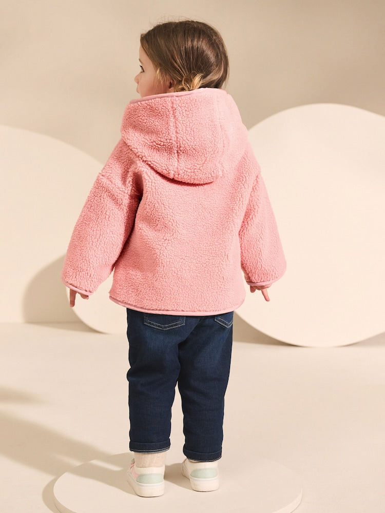 Pink Popper Fleece (3mths-7yrs)