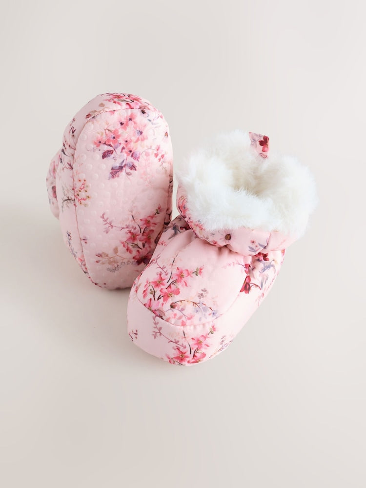 Pink Baby Snowboots (0-24mths)