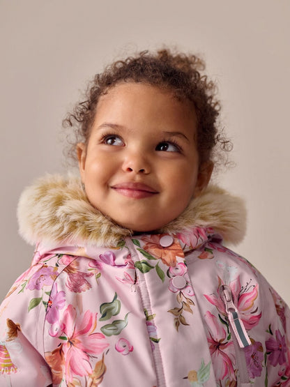 Pink Fairy Waterproof Printed Snowsuit (3mths-7yrs)