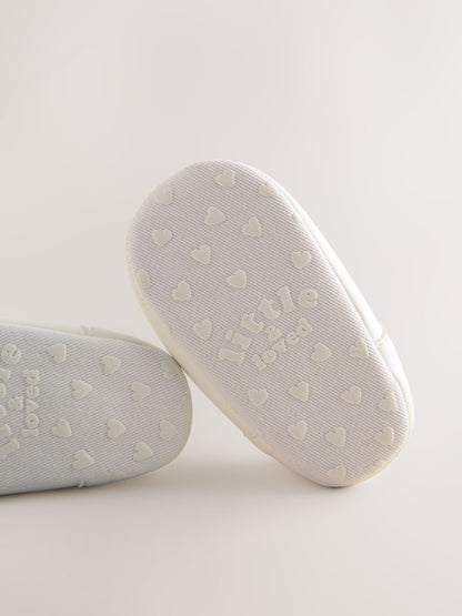 White Mary Jane Baby Shoes (0-24mths)