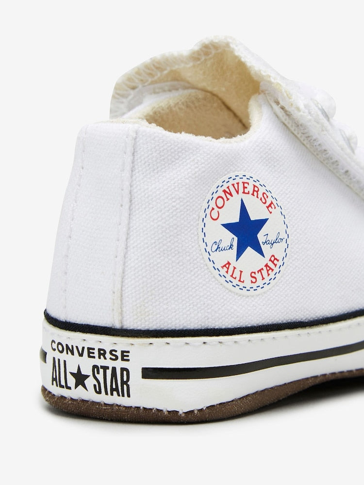 Converse White Chuck Taylor Baby Canvas Trainers