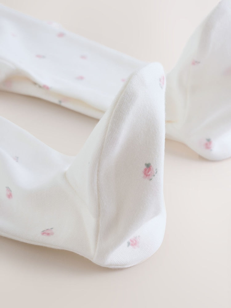 White Little Sister Family Baby Sleepsuit (0-2yrs)