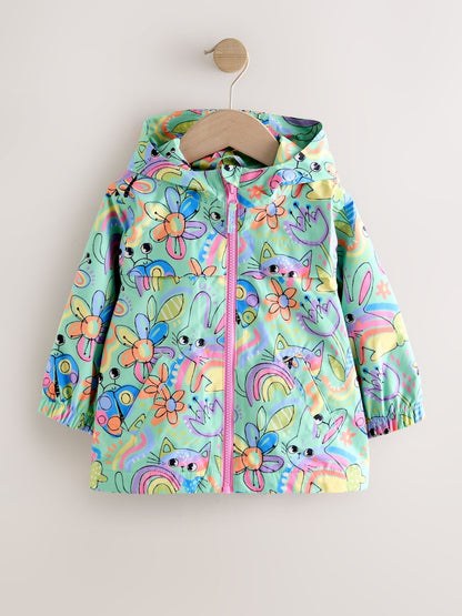 Green Character Waterproof Cagoule Jacket (6mths-7yrs)