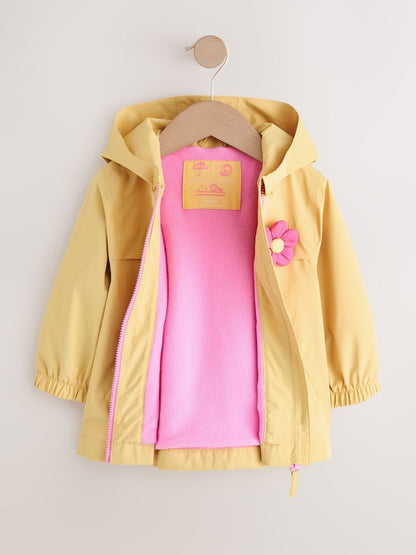 Lemon 3D Flower Waterproof Cagoule Jacket (6mths-7yrs)