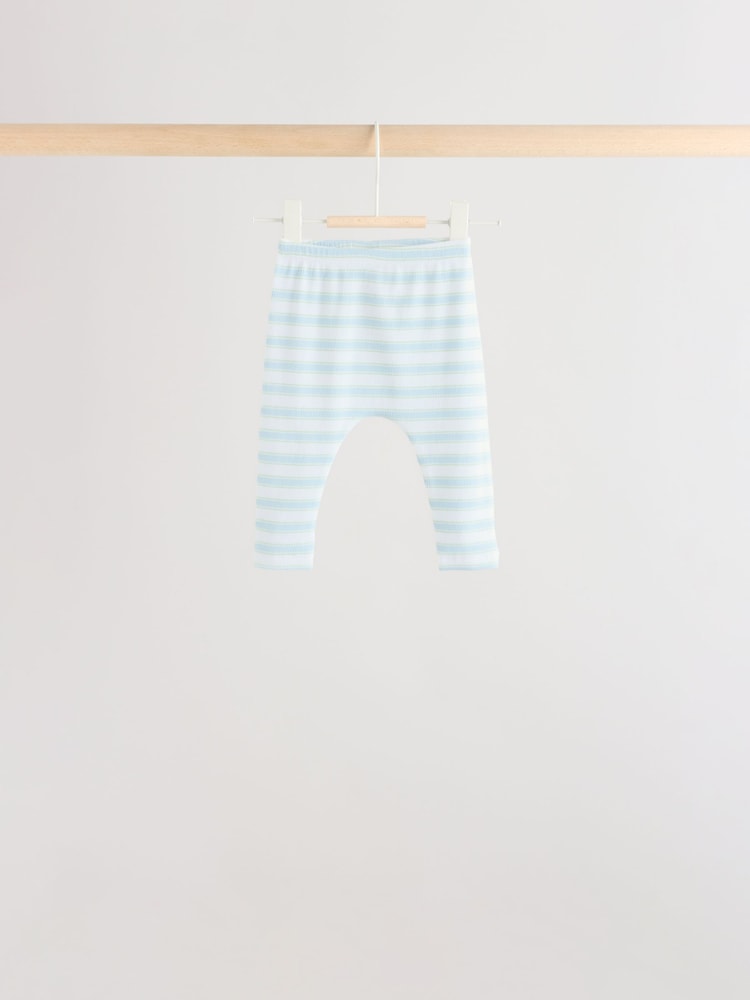 Blue Safari Baby Top & Leggings 6 Piece Set