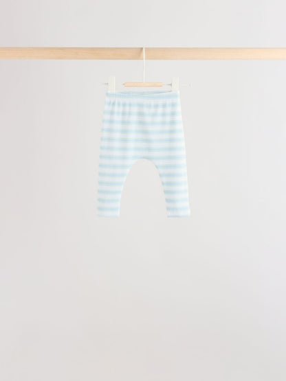 Blue Safari Baby Top & Leggings 6 Piece Set