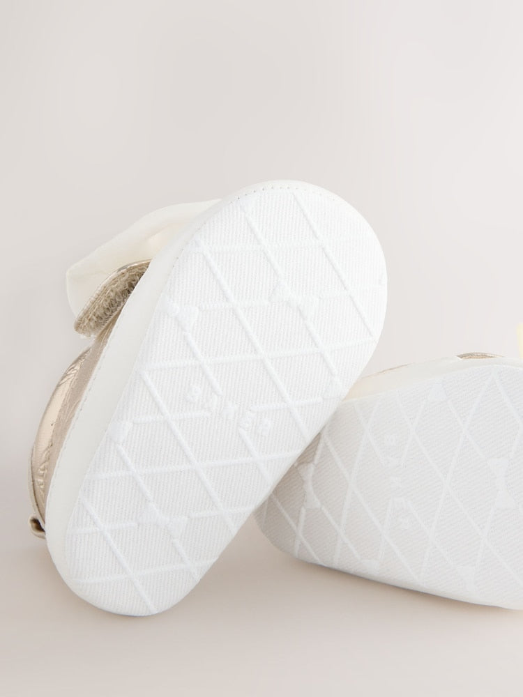 Baker by Ted Baker Baby Girls Organza Bow Padders Trainers