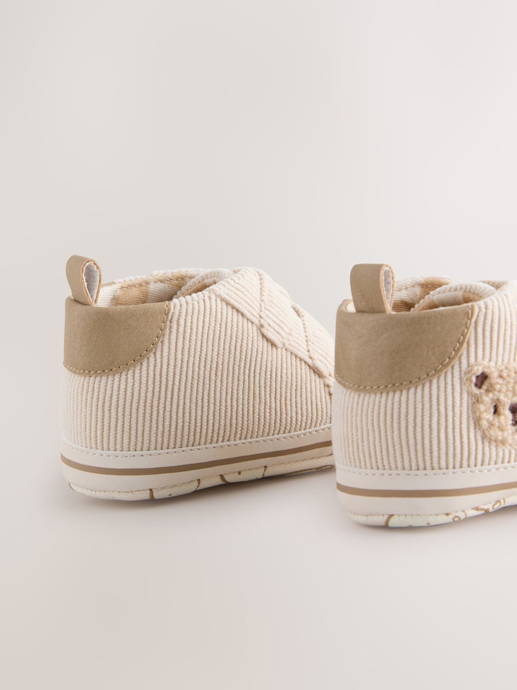 Neutral Bear Baby Touch Fastening Trainers (0-2mths)