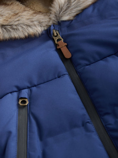 Navy Waterproof Padded Snowsuit (3mths-7yrs)