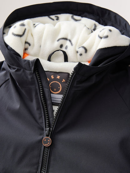 Black Shower Resistant Coat (3mths-7yrs)