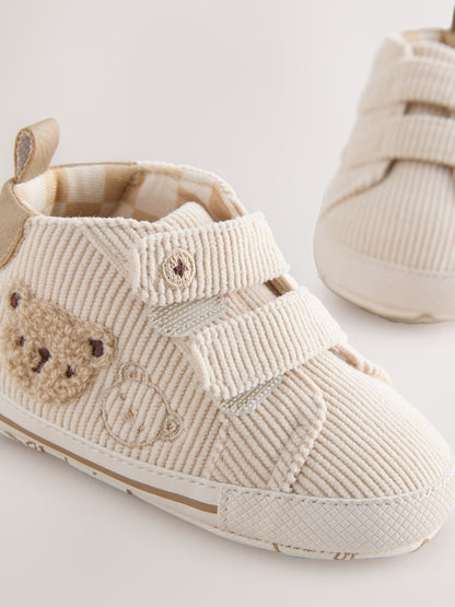 Neutral Bear Baby Touch Fastening Trainers (0-2mths)