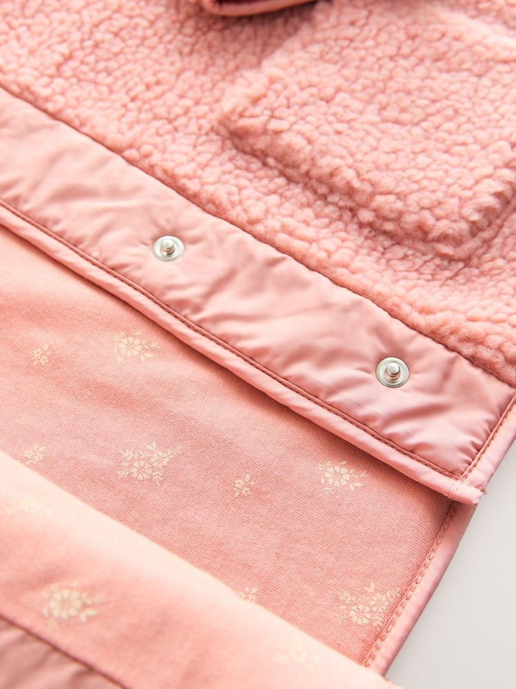 Pink Popper Fleece (3mths-7yrs)