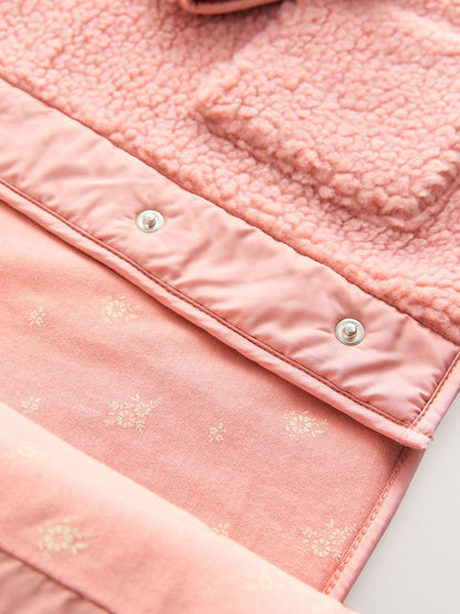 Pink Popper Fleece (3mths-7yrs)