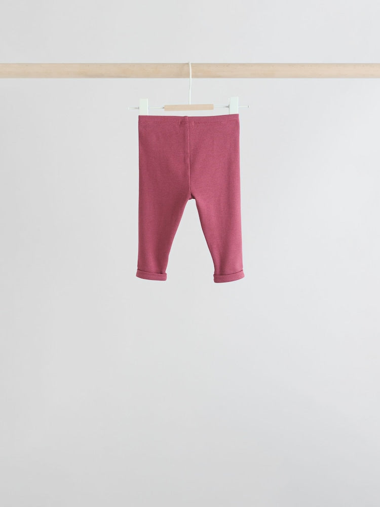 Navy/Brown Bear Tops and Leggings 6 Piece Baby Set (0mths-3yrs)