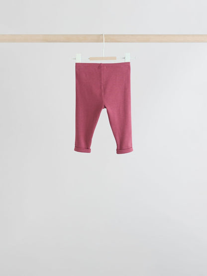 Navy/Brown Bear Tops and Leggings 6 Piece Baby Set (0mths-3yrs)