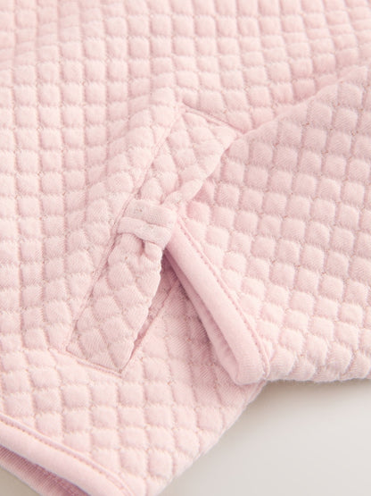 Baker by Ted Baker Lurex Quilted Hooded Jacket