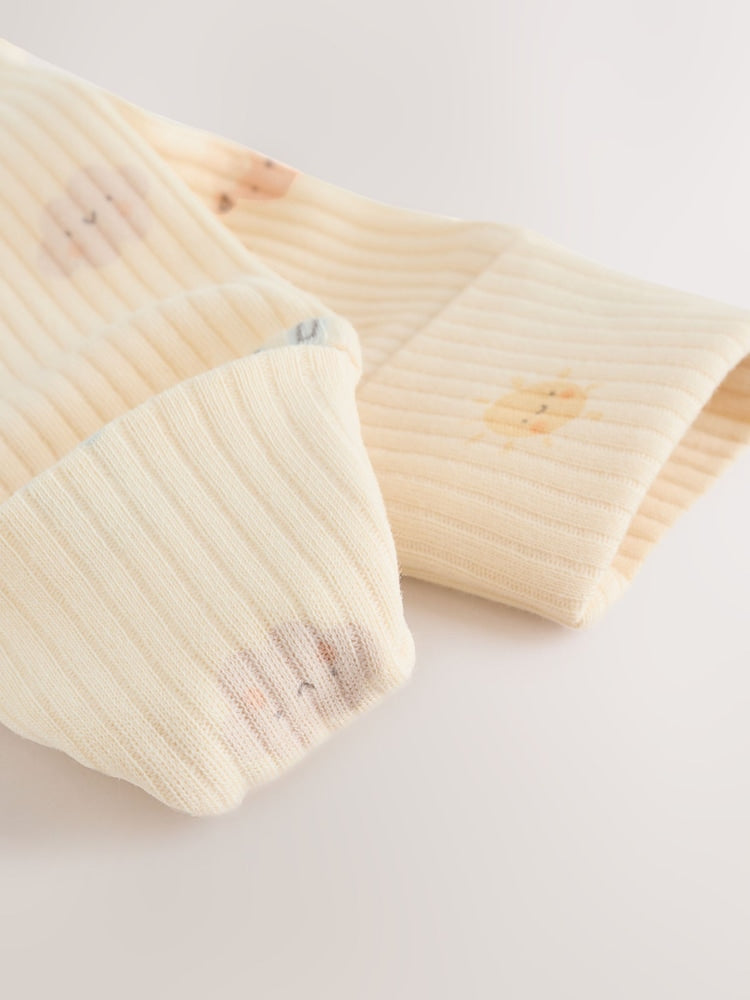 Neutral My First Easter Two Way Zip Baby Sleepsuit (0-18mths)