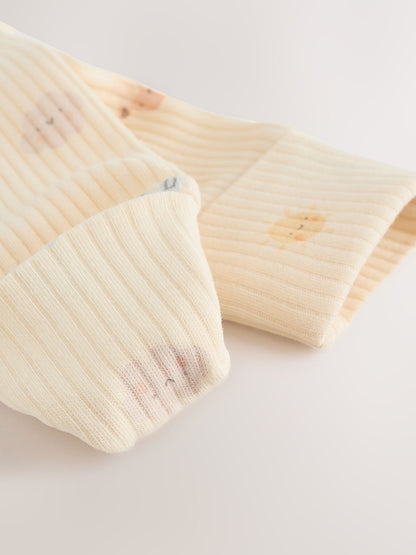 Neutral My First Easter Two Way Zip Baby Sleepsuit (0-18mths)