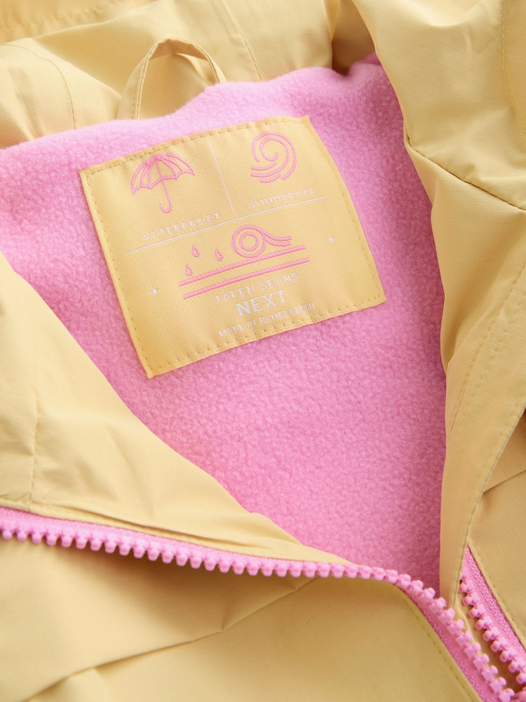 Lemon 3D Flower Waterproof Cagoule Jacket (6mths-7yrs)