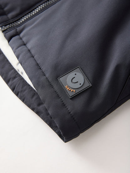 Black Shower Resistant Coat (3mths-7yrs)