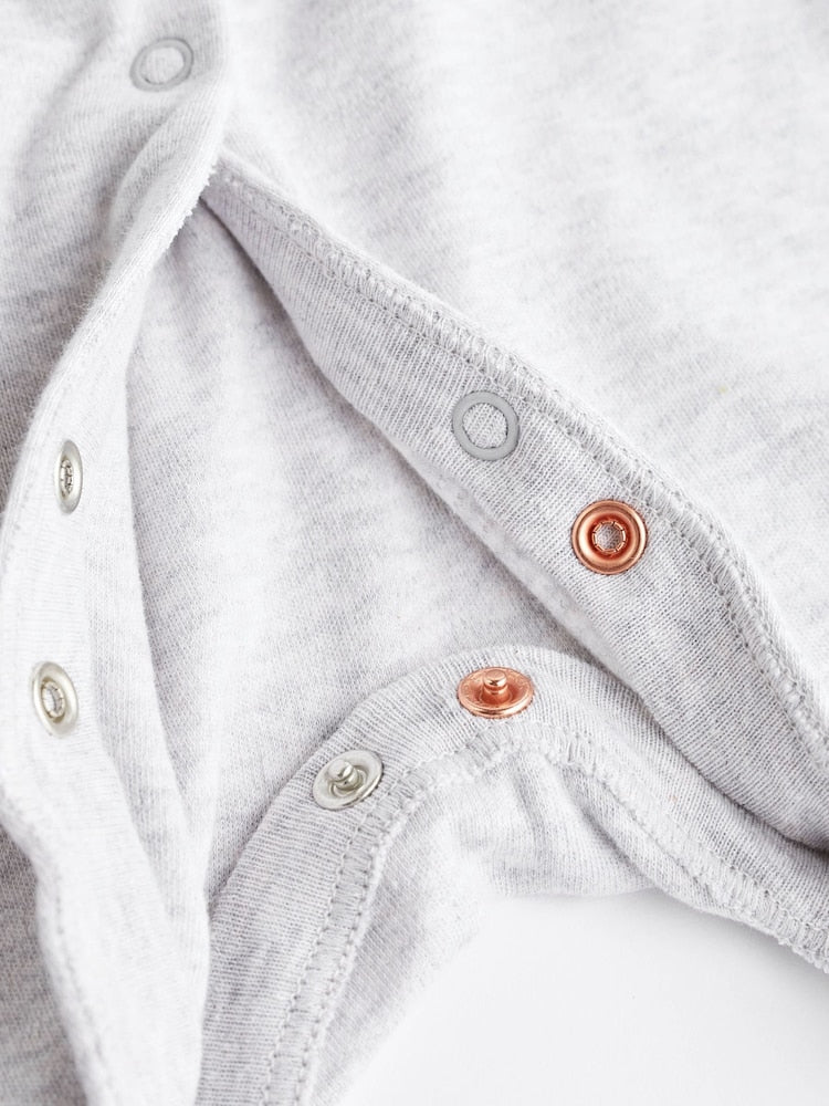 Neutral Baby 100% Cotton Sleepsuits 3 Pack (0-2yrs)