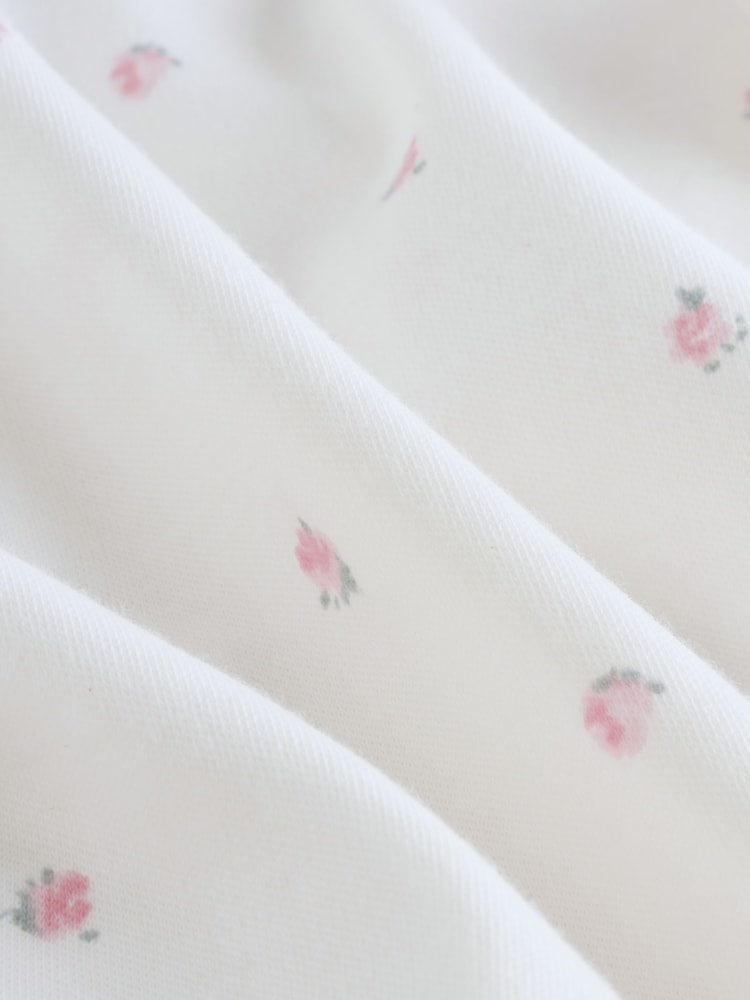 White Little Sister Family Baby Sleepsuit (0-2yrs)